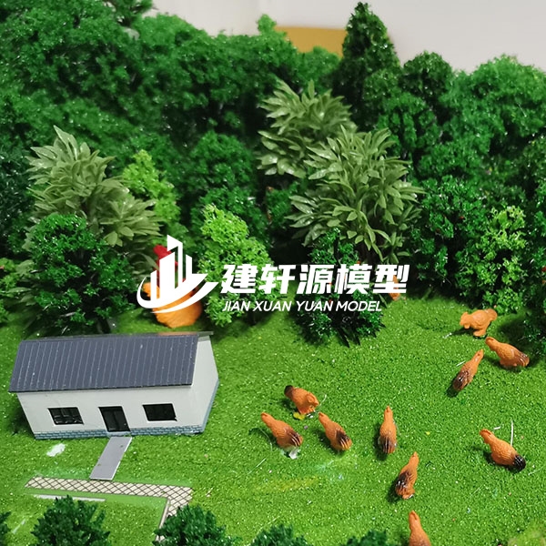 扶风智慧农场沙盘模型生产